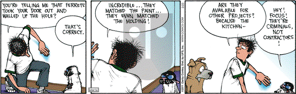 Get Fuzzy on Wednesday February 23, 2011 Comic Strip