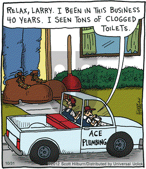 The Argyle Sweater on Wednesday October 31, 2012 Comic Strip