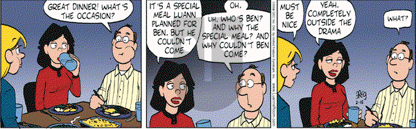 Luann on Friday February 15, 2008 Comic Strip