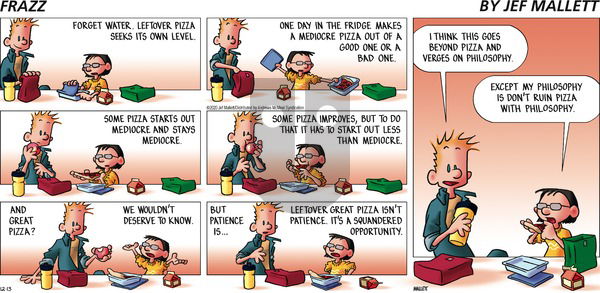 Frazz on Sunday December 13, 2020 Comic Strip
