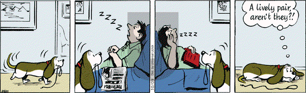 Fred Basset on Wednesday October 9, 2013 Comic Strip