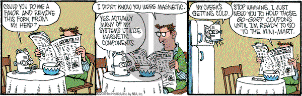 Monty on Wednesday February 4, 2009 Comic Strip