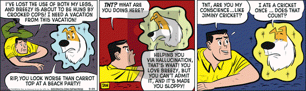 Rip Haywire on Monday September 29, 2014 Comic Strip