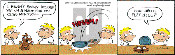 Soup to Nutz - Old on Wednesday May 27, 2009 Comic Strip