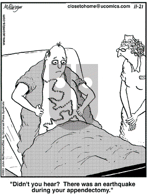 Close to Home on Wednesday November 21, 2001 Comic Strip