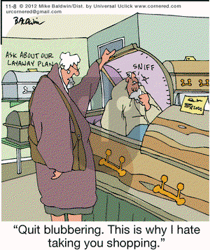 Cornered on Thursday November 8, 2012 Comic Strip