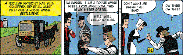 Rip Haywire on Tuesday April 14, 2009 Comic Strip