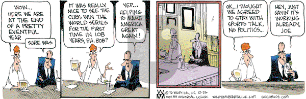 Non Sequitur - Monday December 26, 2016 Comic Strip