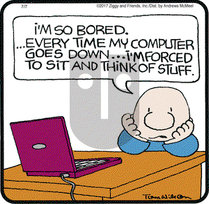 Ziggy on Friday July 7, 2017 Comic Strip