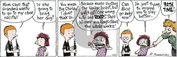 Cul de Sac on Wednesday May 22, 2013 Comic Strip