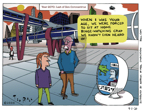 Ted Rall on Wednesday April 1, 2020 Comic Strip