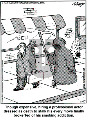Close to Home on Thursday February 17, 2000 Comic Strip