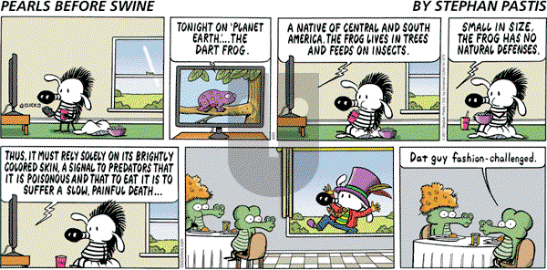 Pearls Before Swine on Sunday September 25, 2011 Comic Strip