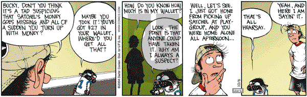Get Fuzzy on Saturday November 6, 2004 Comic Strip