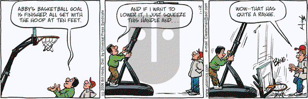 Cleats on Thursday January 12, 2006 Comic Strip