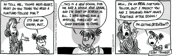Heart of the City on Thursday November 1, 2018 Comic Strip