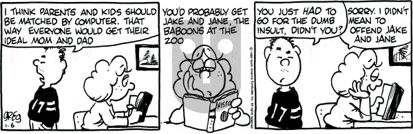 Luann on Friday January 6, 1989 Comic Strip