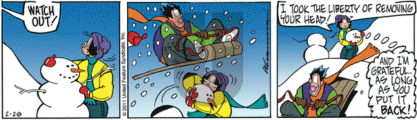 Rose is Rose on Monday February 28, 2011 Comic Strip