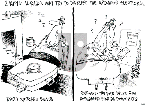 Glenn McCoy on Tuesday July 13, 2004 Comic Strip