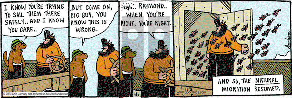 Overboard on Wednesday November 4, 2020 Comic Strip