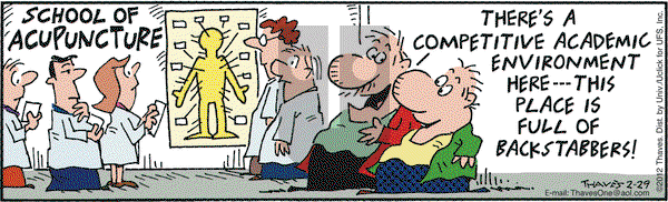 Frank and Ernest on Wednesday February 29, 2012 Comic Strip