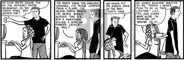 Clear Blue Water on Saturday May 22, 2004 Comic Strip