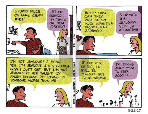 Ted Rall on Wednesday February 22, 2017 Comic Strip
