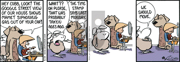 DeFlocked on Monday April 25, 2016 Comic Strip