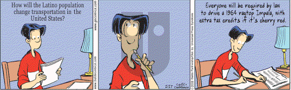 Baldo on Wednesday February 27, 2008 Comic Strip