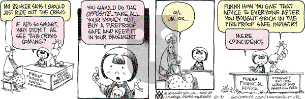 Non Sequitur on Friday October 31, 2008 Comic Strip