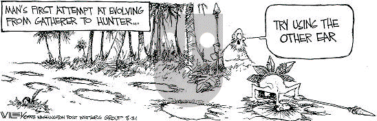 Non Sequitur on Tuesday August 31, 1993 Comic Strip