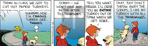 Red and Rover on Monday November 21, 2016 Comic Strip