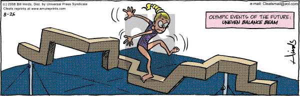 Cleats - Tuesday August 26, 2008 Comic Strip