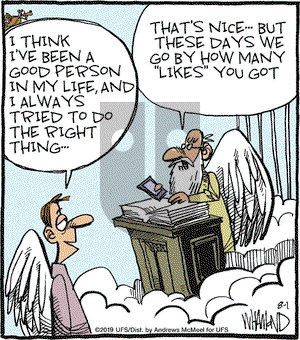 Reality Check on Thursday August 1, 2019 Comic Strip