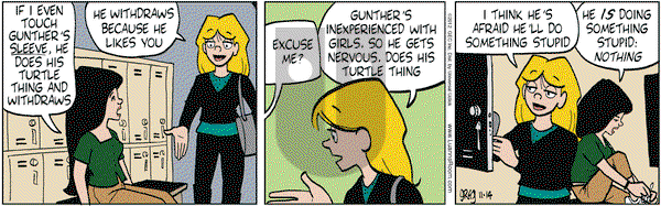 Luann on Wednesday November 14, 2012 Comic Strip