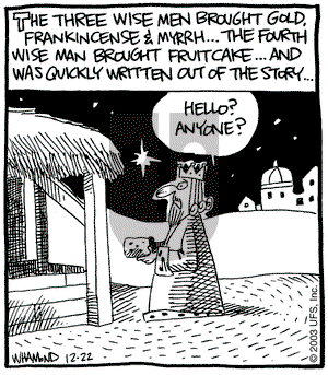 Reality Check on Monday December 22, 2003 Comic Strip