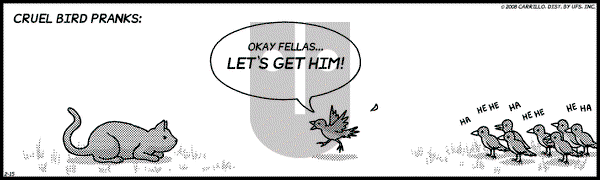 F Minus on Friday February 15, 2008 Comic Strip