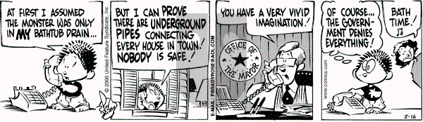 Rose is Rose on Wednesday February 16, 2000 Comic Strip