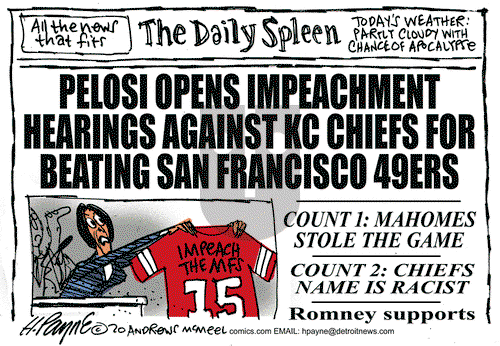 Henry Payne on Friday February 7, 2020 Comic Strip