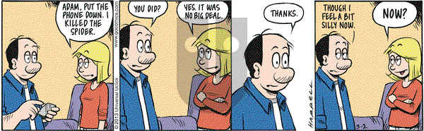 Adam@Home on Saturday March 2, 2013 Comic Strip