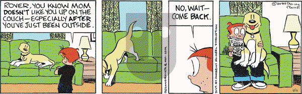 Red and Rover on Saturday January 11, 2020 Comic Strip