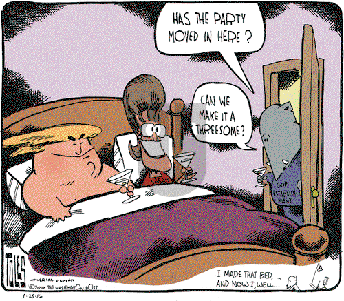 Tom Toles on Monday January 25, 2016 Comic Strip
