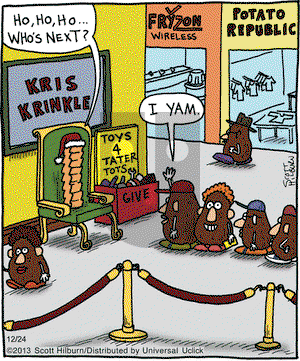 The Argyle Sweater on Tuesday December 24, 2013 Comic Strip