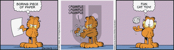 Garfield - Saturday July 17, 2021 Comic Strip