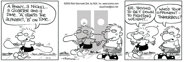 Soup to Nutz - Old on Thursday October 6, 2005 Comic Strip