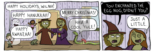 Curses on Wednesday December 25, 2024 Comic Strip