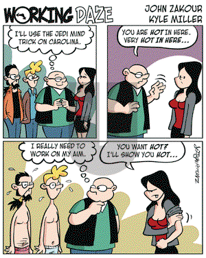 Working Daze on Saturday October 1, 2005 Comic Strip