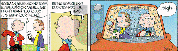 Drabble on Tuesday March 7, 2017 Comic Strip