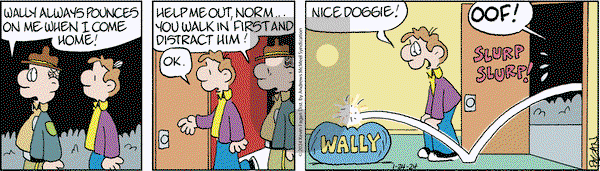 Drabble - Wednesday January 24, 2024 Comic Strip