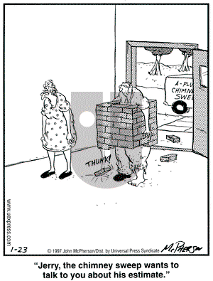 Close to Home on Wednesday June 18, 1997 Comic Strip